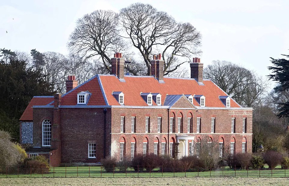 Anmer Hall, rumah baru Charlotte @ dailymail.co.uk