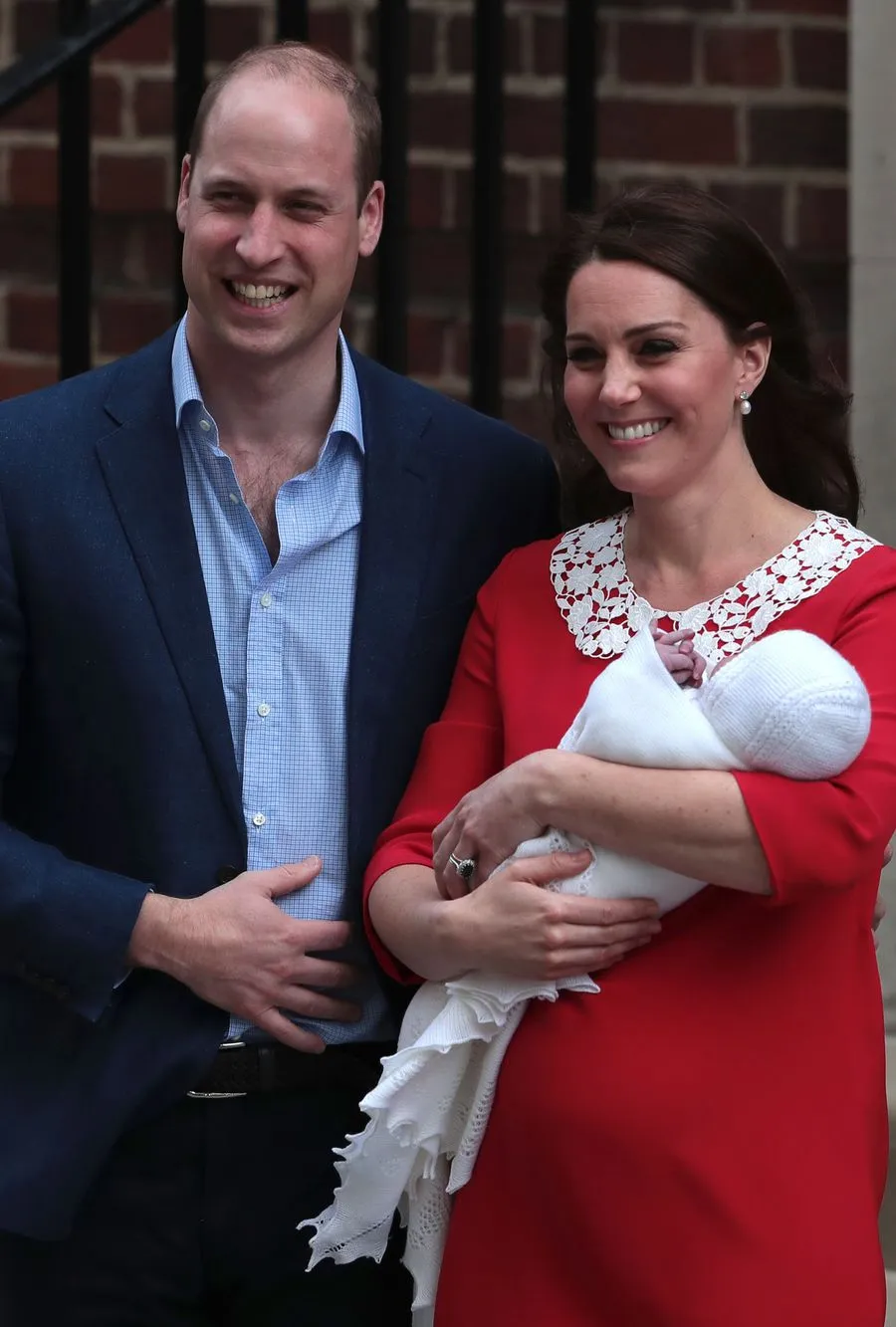 Siapakah nama yang akan dipakai Kate dan William untuk anak ketiganya? © AFP