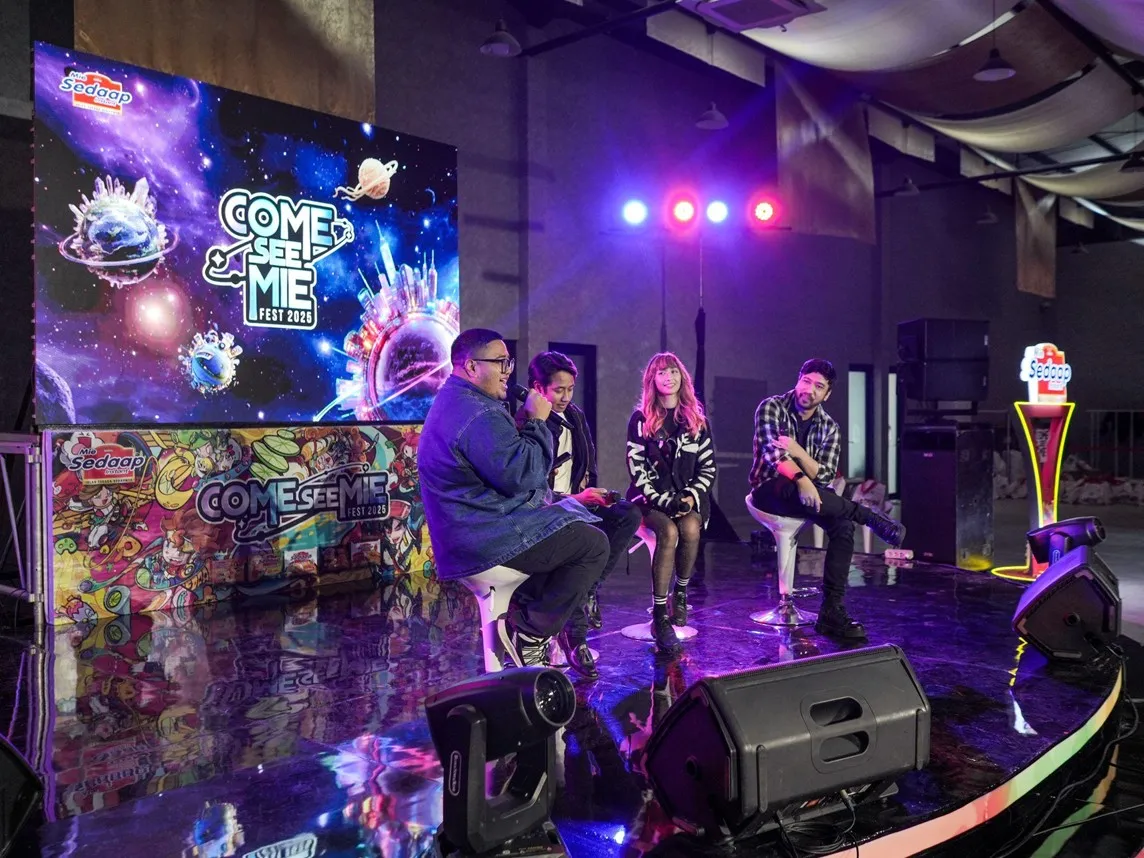 Don't Stop Mie Talk & Jam Podcast + Jamming Session with Willy Winarko and KILMS. Photo: COME SEE MIE FEST 2025 Bandung 