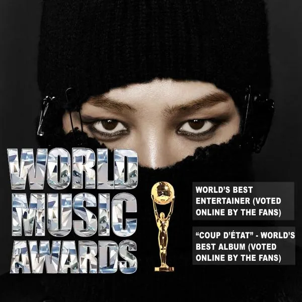 G-Dragon berhasil mencatatkan prestasi di World Music Awards. ©bigbangupdates
