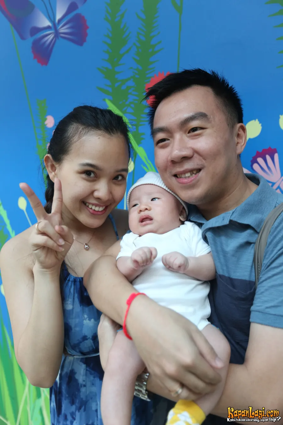 Usia anak Winda sudah lebih dari dua bulan. ©KapanLagi.com®/Busan