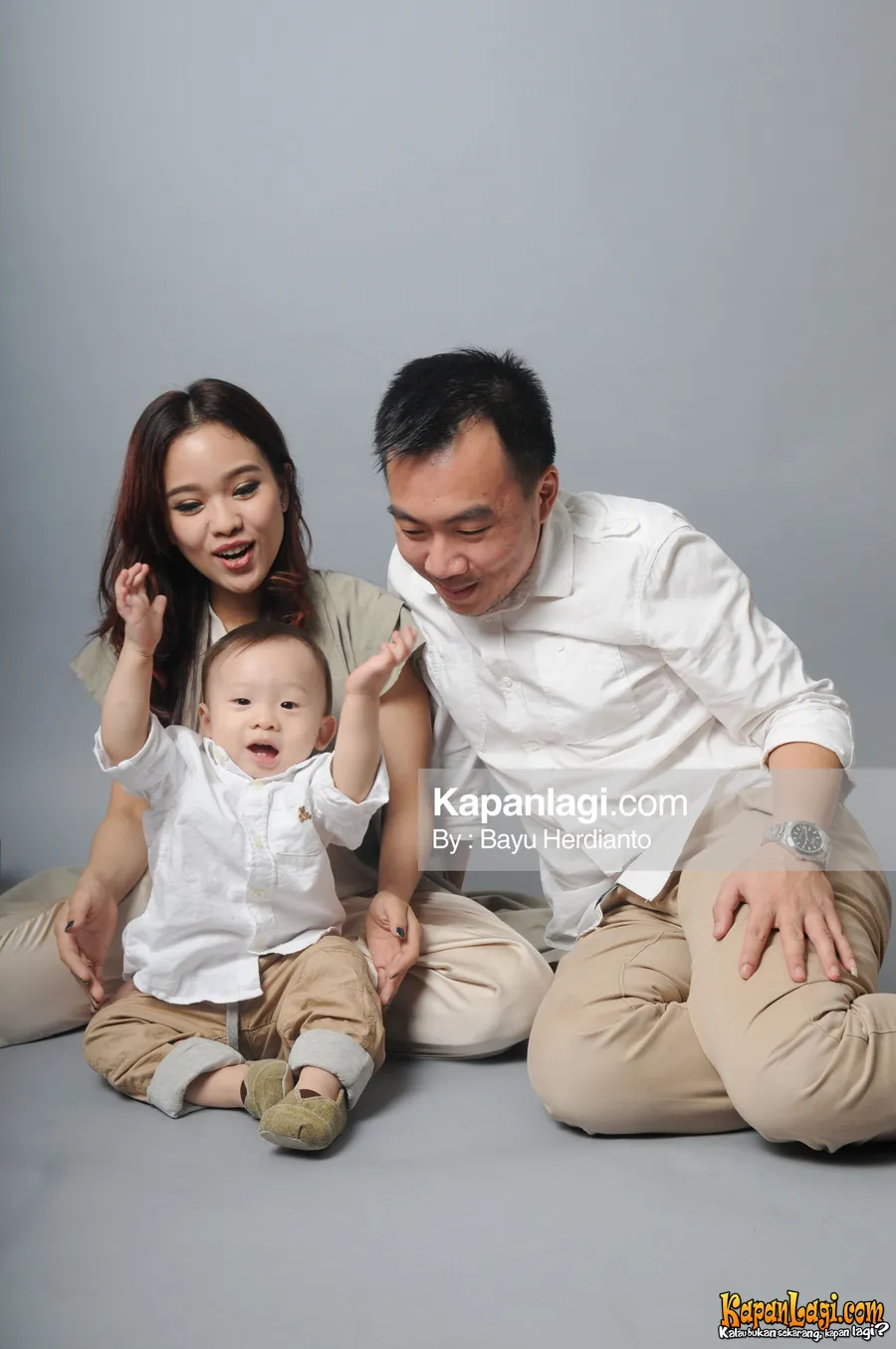 Dengan memberikan kebebasan untuk anak, Winda Viska mengajari untuk jadi pemberani. ©KapanLagi.com/Bayu Herdianto