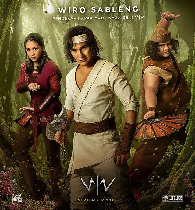 Petualangan Wiro bareng dua sahabat barunya Anggini dan Bujang Gila Tapak Sakti. Credit: via instagram.com/wirosablengofficial