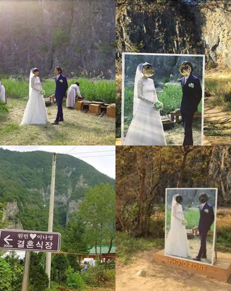 Lokasi pernikahan Won Bin dan Lee Na Young yang menjadi tempat wisata. © allkpop.com