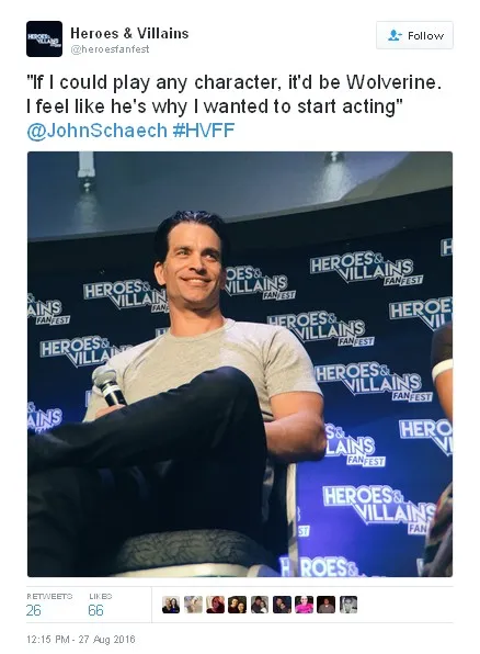 Johnathon Schaech © Twitter