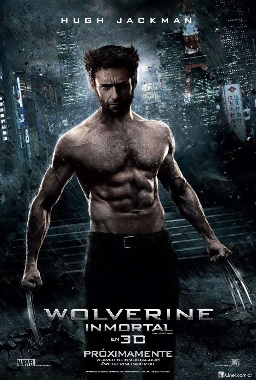 Poster internasional THE WOLVERINE | Foto: 20th Century Fox