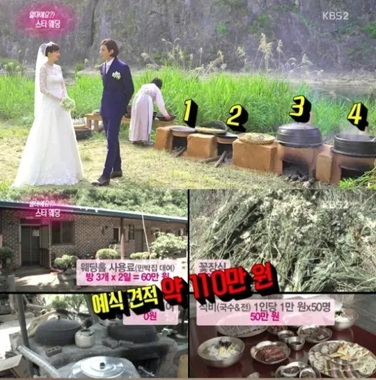 Pesta pernikahan Won Bin menghabiskan Rp 13 juta saja. ©kbs