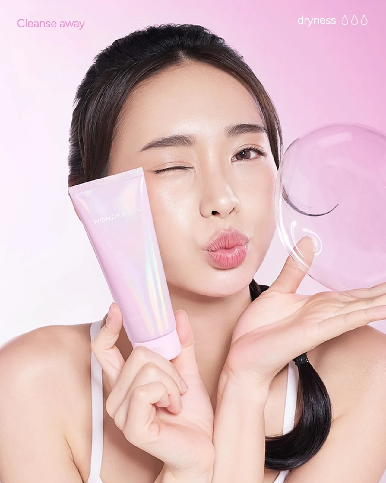 Wondermis Geranium Gel Cleanser . (c) Instagram/wondermisofficial