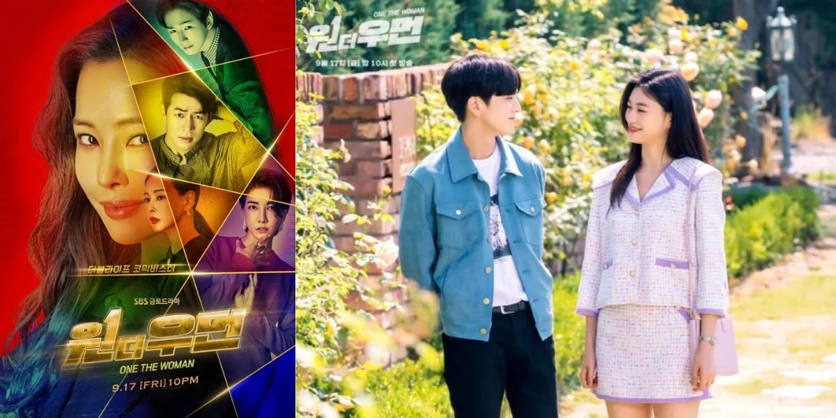 Akting Younghoon dan Doyeon Weki Meki dalam Drama ONE THE WOMAN (Credit: viu.com)