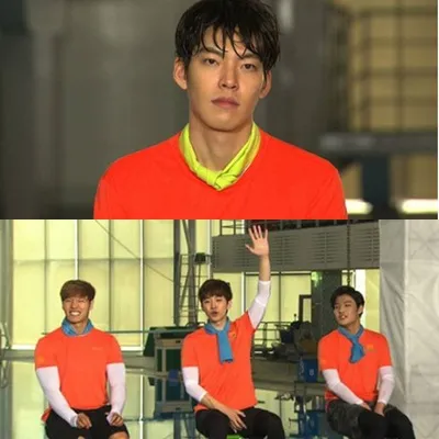 Aksi Kim Woo Bin, Kang Ha Neul, dan Junho 2PM dalam melawan Running Man.©soompi.com