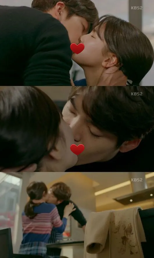 Pasta Kiss Kim Woo Bin dan Suzy Miss A di episode 15 Uncontrollably Fond. ©hancinema.net