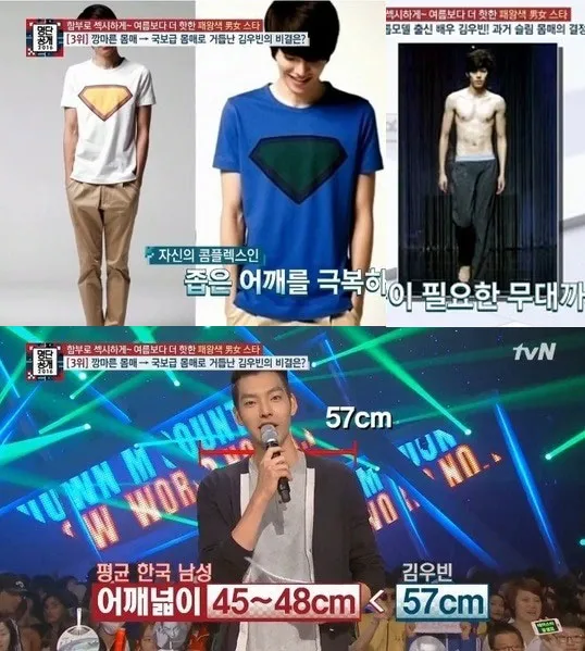 Kim Woo Bin saat dulu kurus banget. ©kpopherald.com