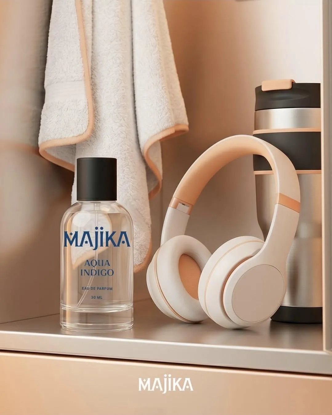 MAJIKA Aqua Indigo EDP. (Instagram/majika.official)
