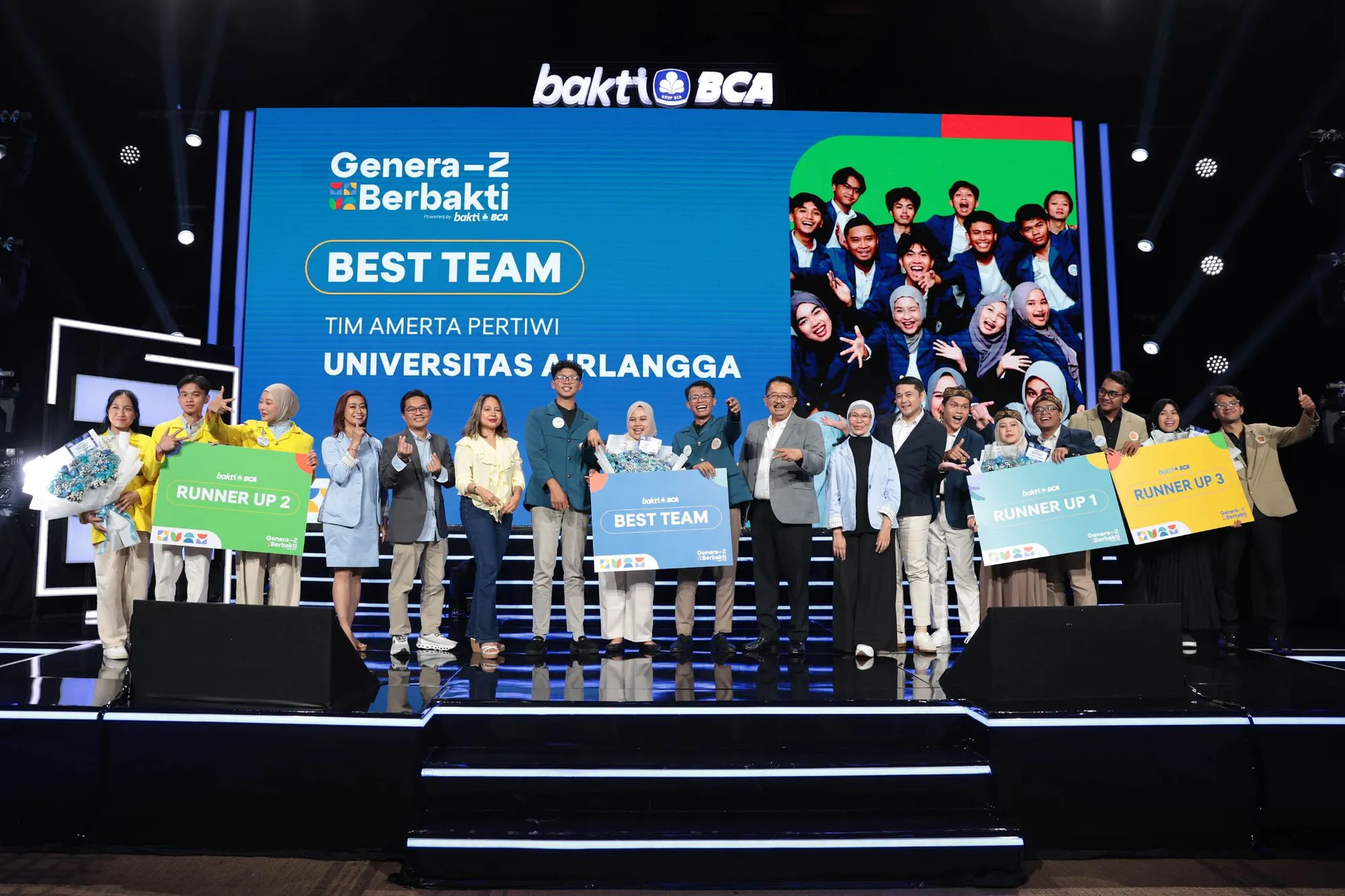 4 tim pemenang Genera-Z Berbakti 2026. (c) KapanLagi/Budy Santoso. 