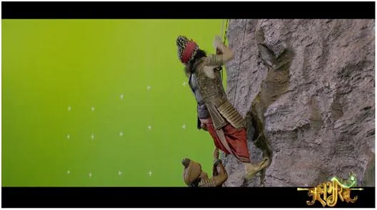 Visual efek yang seperti ini yang bikin Mahabharata jadi serial mahal. @rediff.com