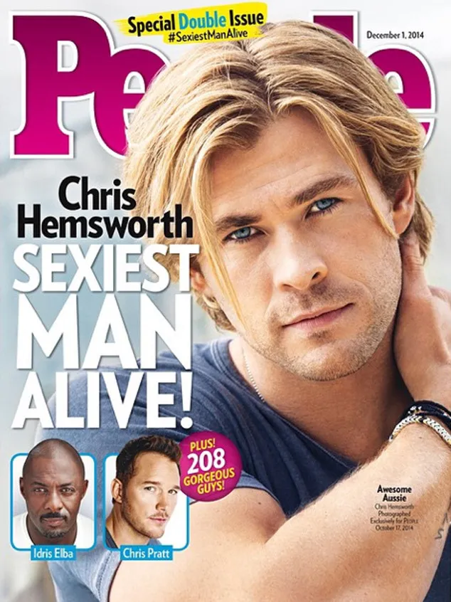 Chris, Pria Terseksi 2014! Congrats! @ People.com