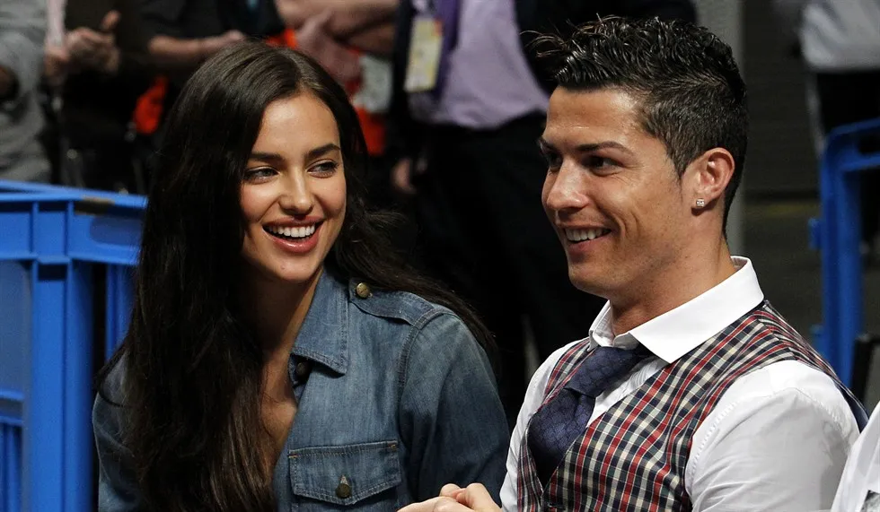 Cristiano dan Irina ketika masih bersama @ vanityfair.it
