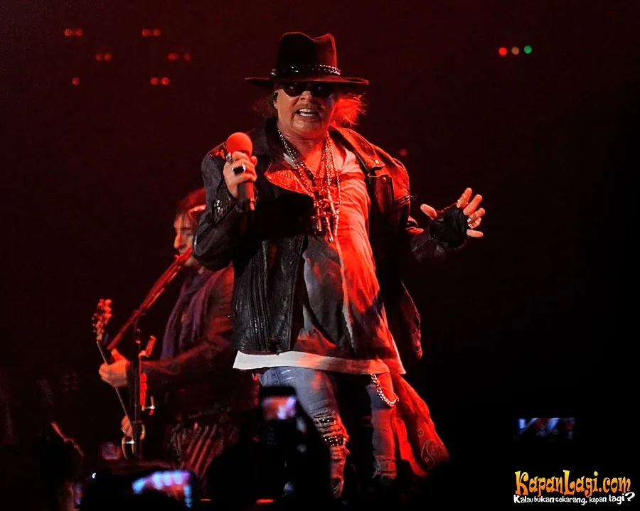 Axl Rose @foto: KapanLagi.com®/Bambang E Ros