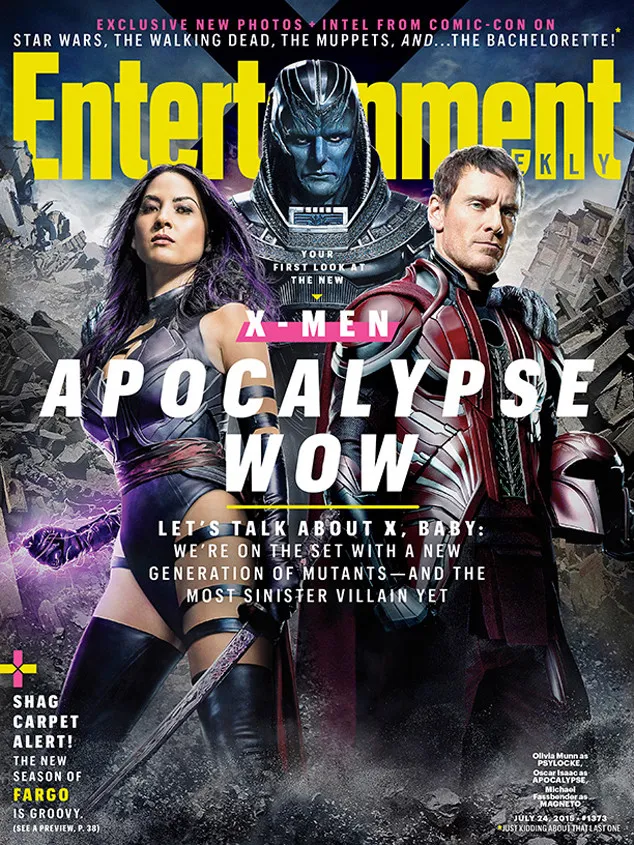 Penampilan perdana X-MEN: APOCALYPSE @ Entertainment Weekly