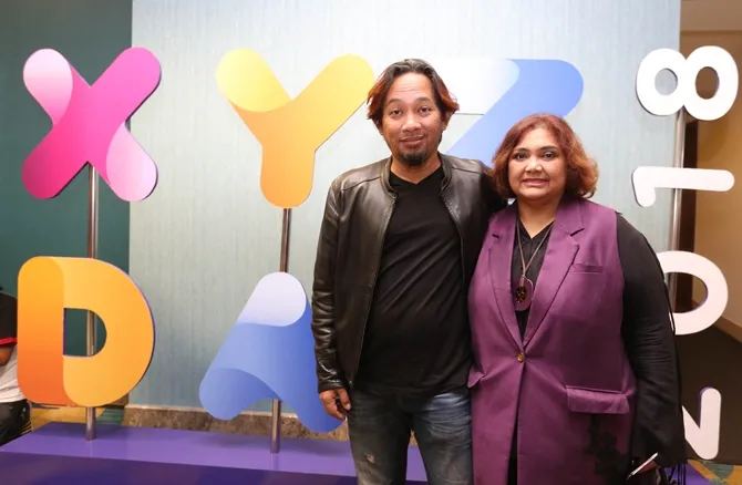 Maki Ungu pun datang ke acara XYZ DAY © KapanLagi.com/Budy Santoso