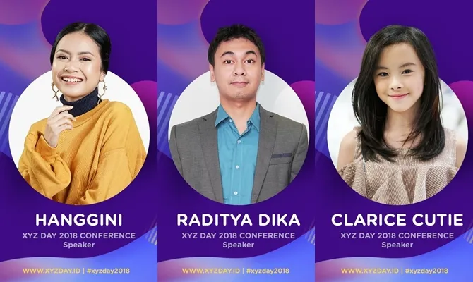 Di XYZ Day, kamu bisa ngobrol seru sama mereka nih! © KapanLagi.com