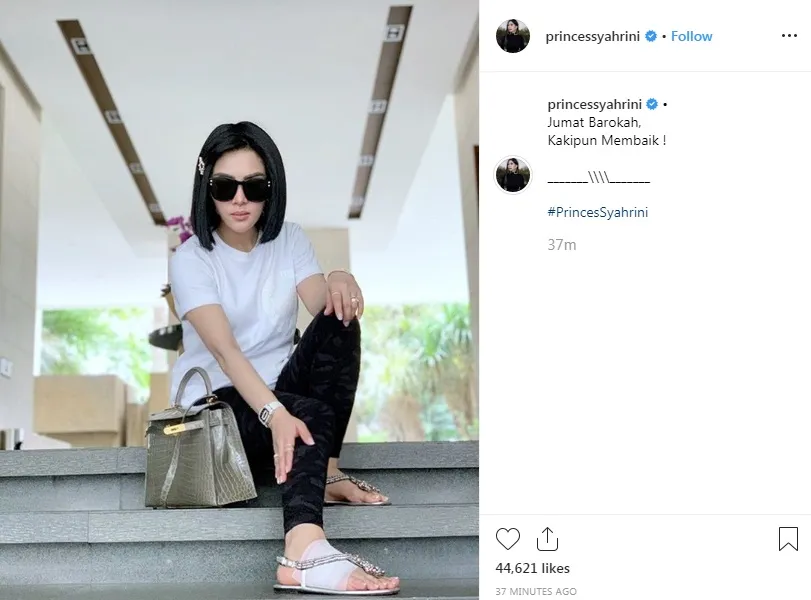 Credit: instagram.com/princessyahrini