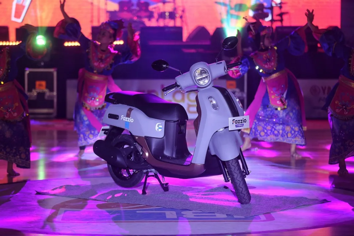 Yamaha Fazzio Hybrid di Kapanlagi Pensi 2025.