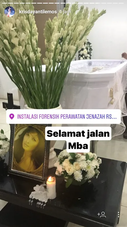 Krisdayanti turut berduka atas perginya Yana Zein © instagram.com/krisdayantilemos