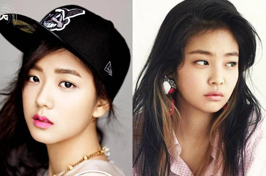 Dua gadis yang kemungkinan besar calon member idol grup cewek terbaru YG Ent