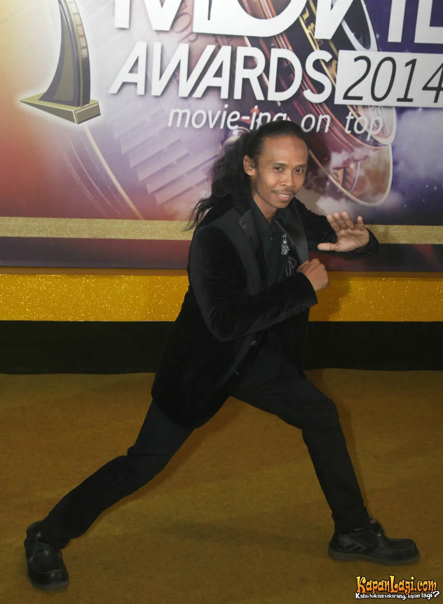 Yayan Ruhian inginkan masyarakat Indonesia mendukung perfilman lokal dengan menonton langsung di bioskop Š KapanLagi.com/Ruswanto