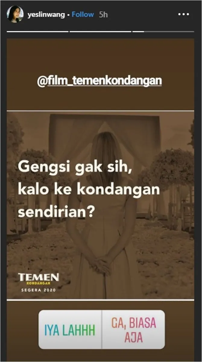 Yeslin Wang Belum Temukan Tambatan Hati