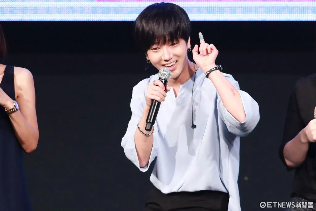 Yesung saat di special event untuk albumnya © ETNews
