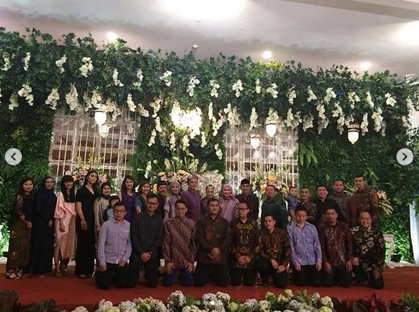 Beberapa seleb nampak menghadiri nikahan Yogi ©instagram/augiefantinus