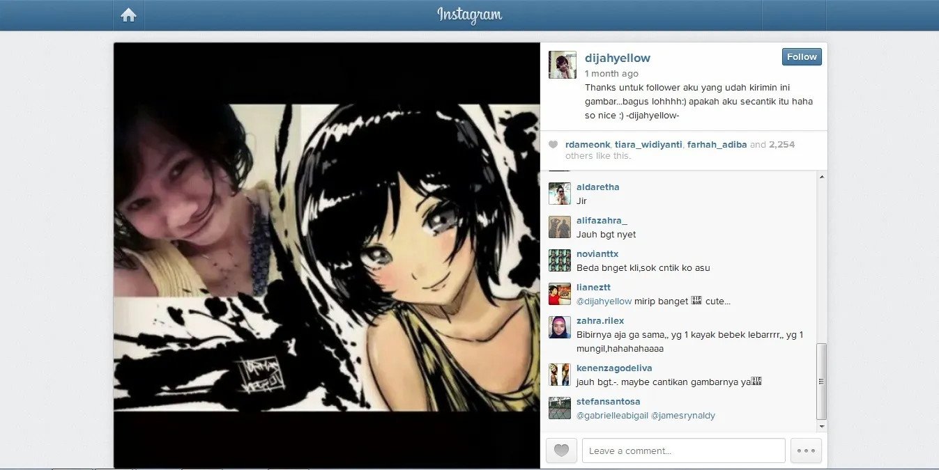 Hodijah ©Dijahyellow Official Instagram