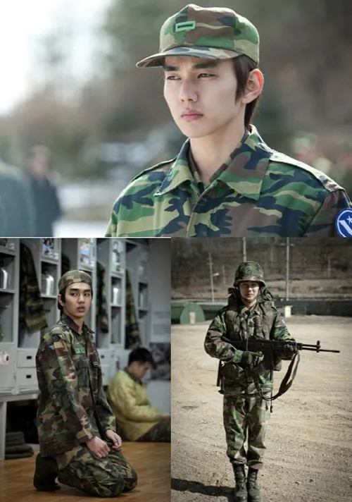 Kerennya Yoo Seung Ho dalam seragam militer ©soompi.com