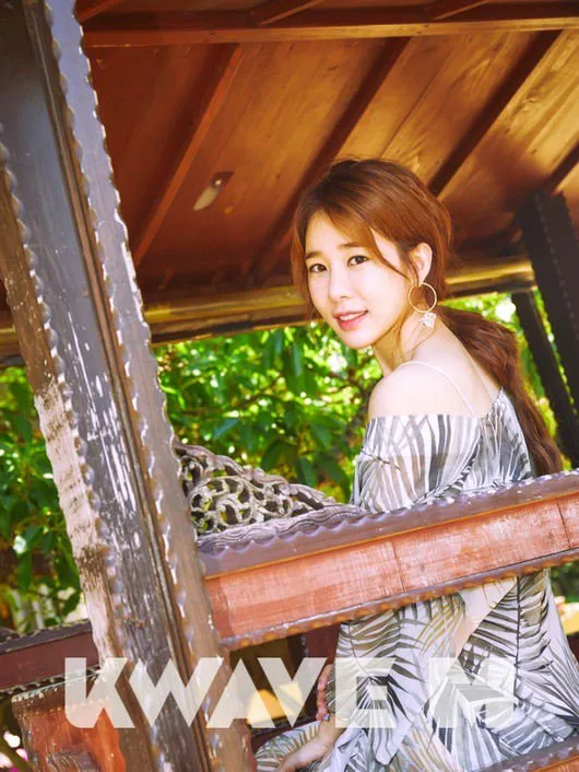 Cantiknya Yoo In Na saat photoshoot di Jepang © Kwave M