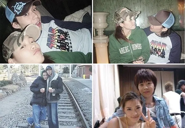 Foto-foto yang dipercaya sebagai bukti Park Kahi pernah pacaran dengan Yoochun. ©vietgiaitri.com