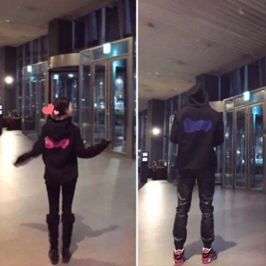 Foto yang diduga bukti kencan Yoochun dan Hwang Hana di gedung Jo Tae Oh. ©Starin