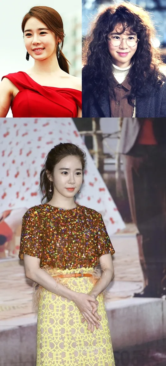(Atas) transformasi Yoo In Na sebagai Goh Dong Mi dan penampilan cantik Yoo In Na saat hadiri konferensi pers kemarin (18/1). © soompi.com