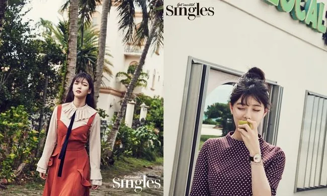 Memilih style klasik, Kim Yoo Jung makin cantik dan elegan. ©Singles Magazine