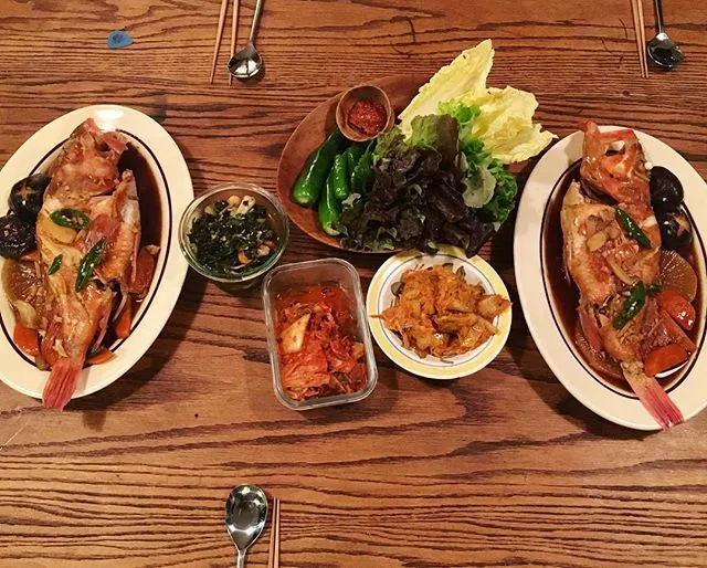 Masakan yang dibuat Yoona untuk Park Bo Gum. © Instagram/yoona__lim