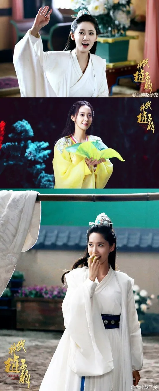 Pesona Yoona SNSD kala syuting belakang layar drama Mandarin. © allkpop.com