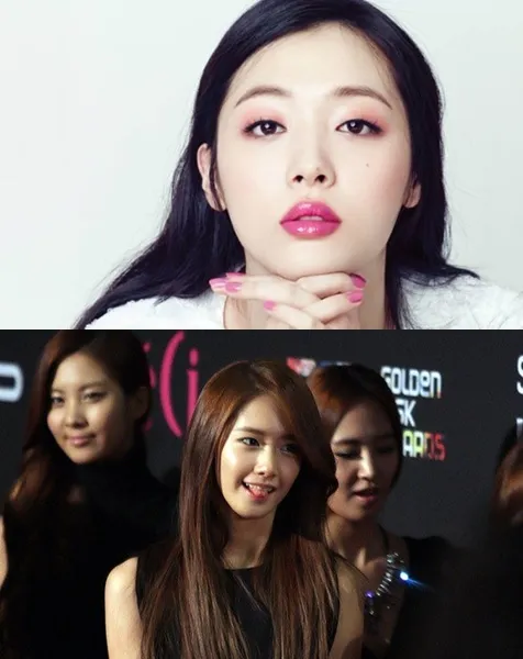 Yooan vs Sulli cantik siapa menurut kalian? ©Koreaboo.com