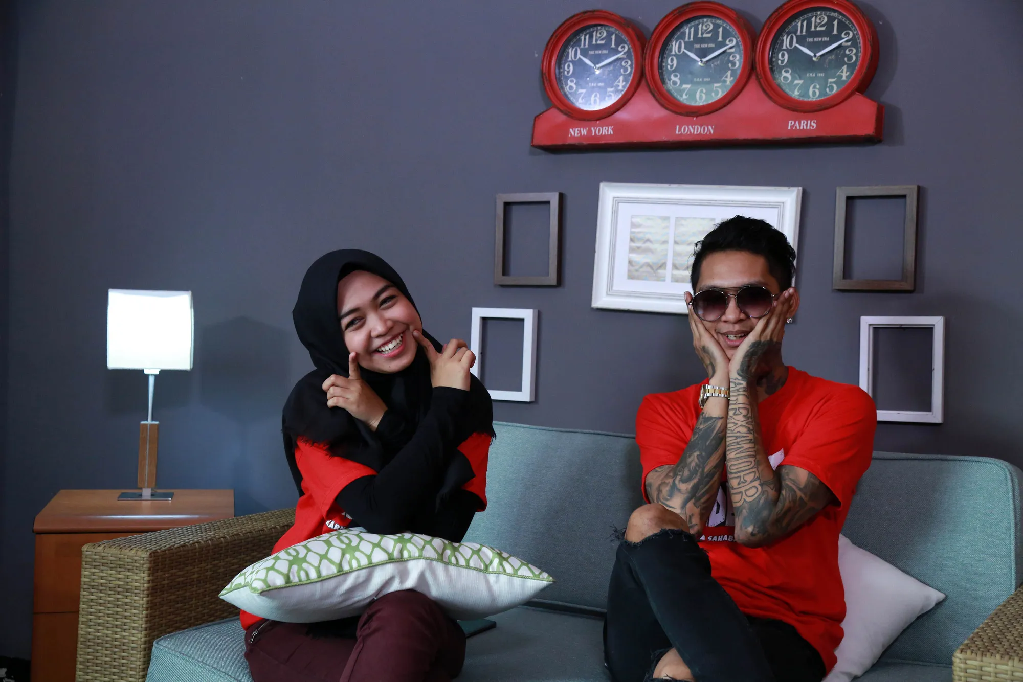 Ria Ricis & Young Lex © Kapanlagi/Muhammad Akrom Sukarya