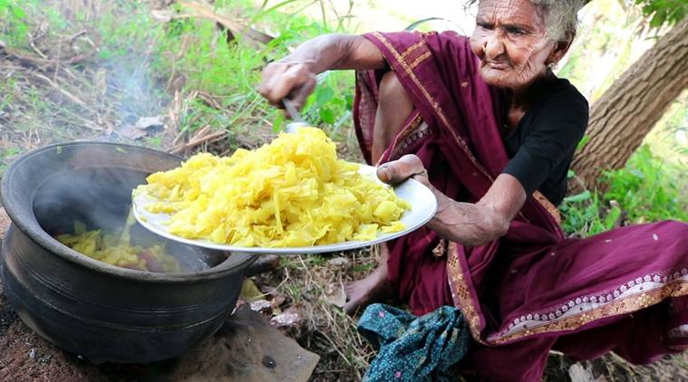 Mastanamma, wanita dari pinggiran India yang jadi Youtuber tertua di dunia © The Indian Express