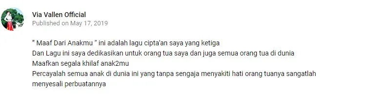 credit: Youtube.com/Via Vallen Official