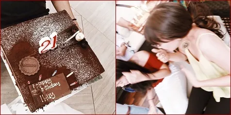 Yuki speechless dapat kejutan ultah © Instagram/yukikt