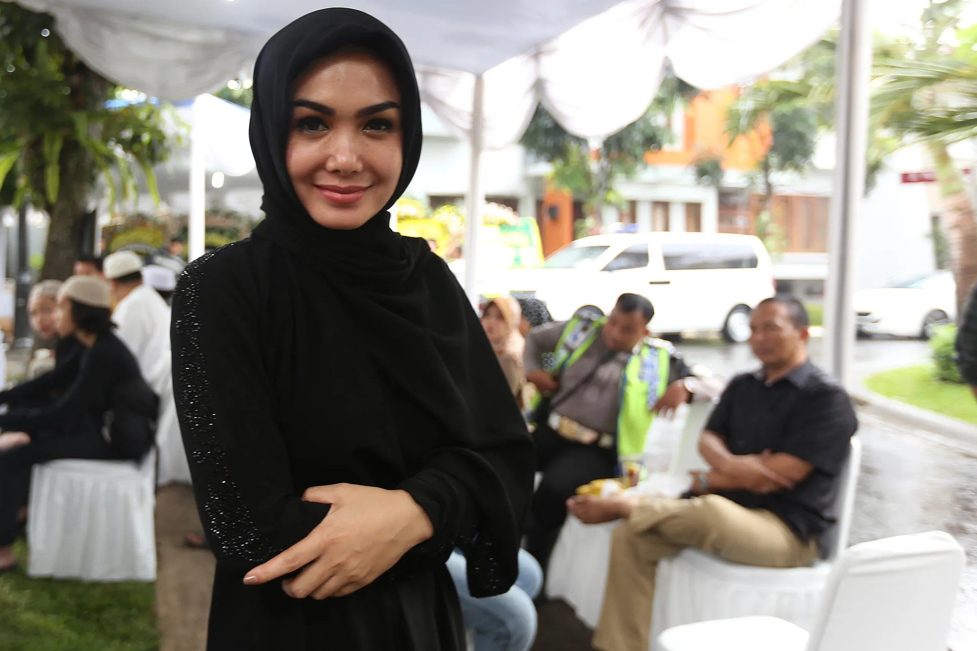 Yuni Shara mengenang kepergian Rinto Harahap © KapanLagi.com®/Budy Santoso