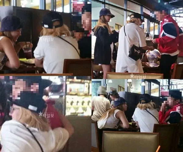 Hyoyeon terlihat dekat dengan seorang pria saat di Jepang. ©credit as tagged