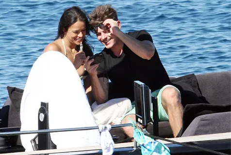 Liburan romantis ala Zac dan Michelle @ dailymail.co.uk/Xposure
